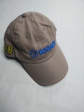 Kobalt Lowe's Racing Team #48 Jimmie Johnson NASCAR Adjustable Hat Cap Khaki